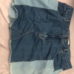 denim skirt